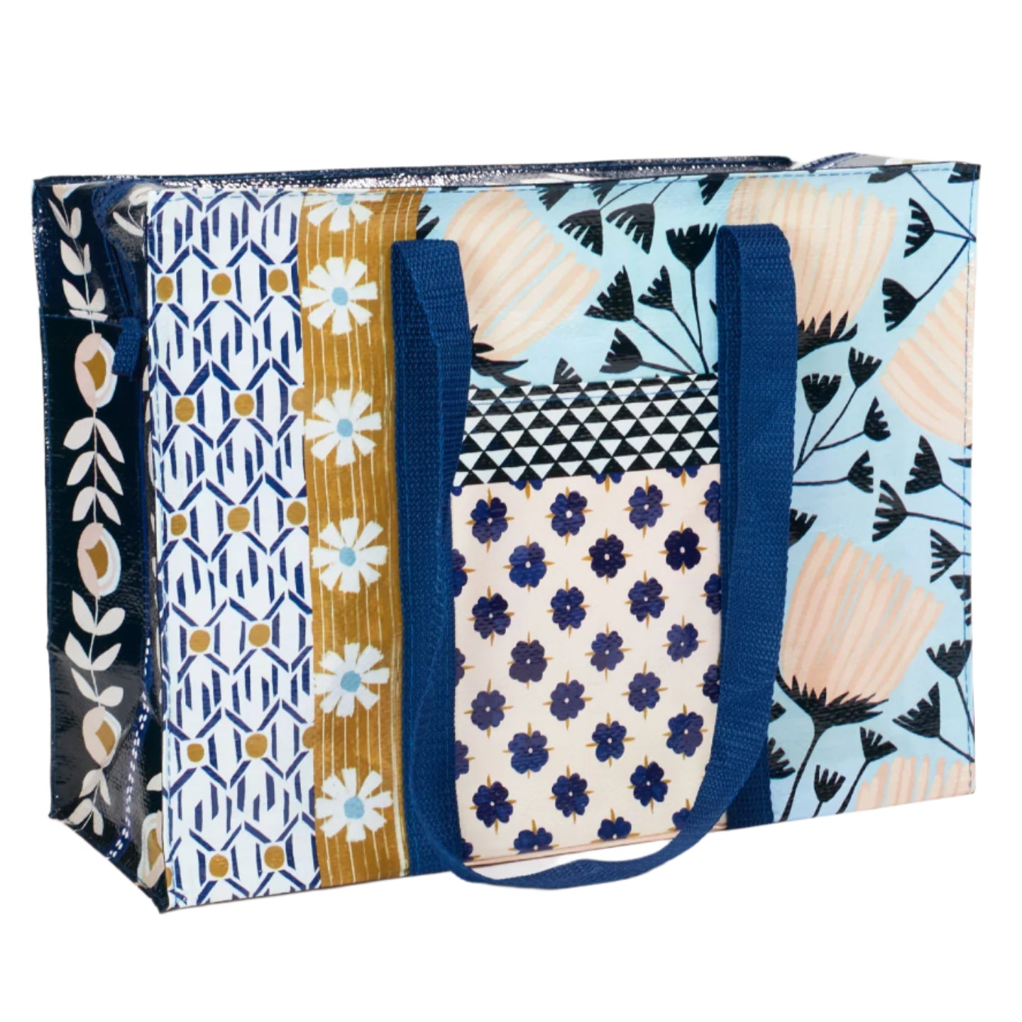 Patchwork Shoulder Tote