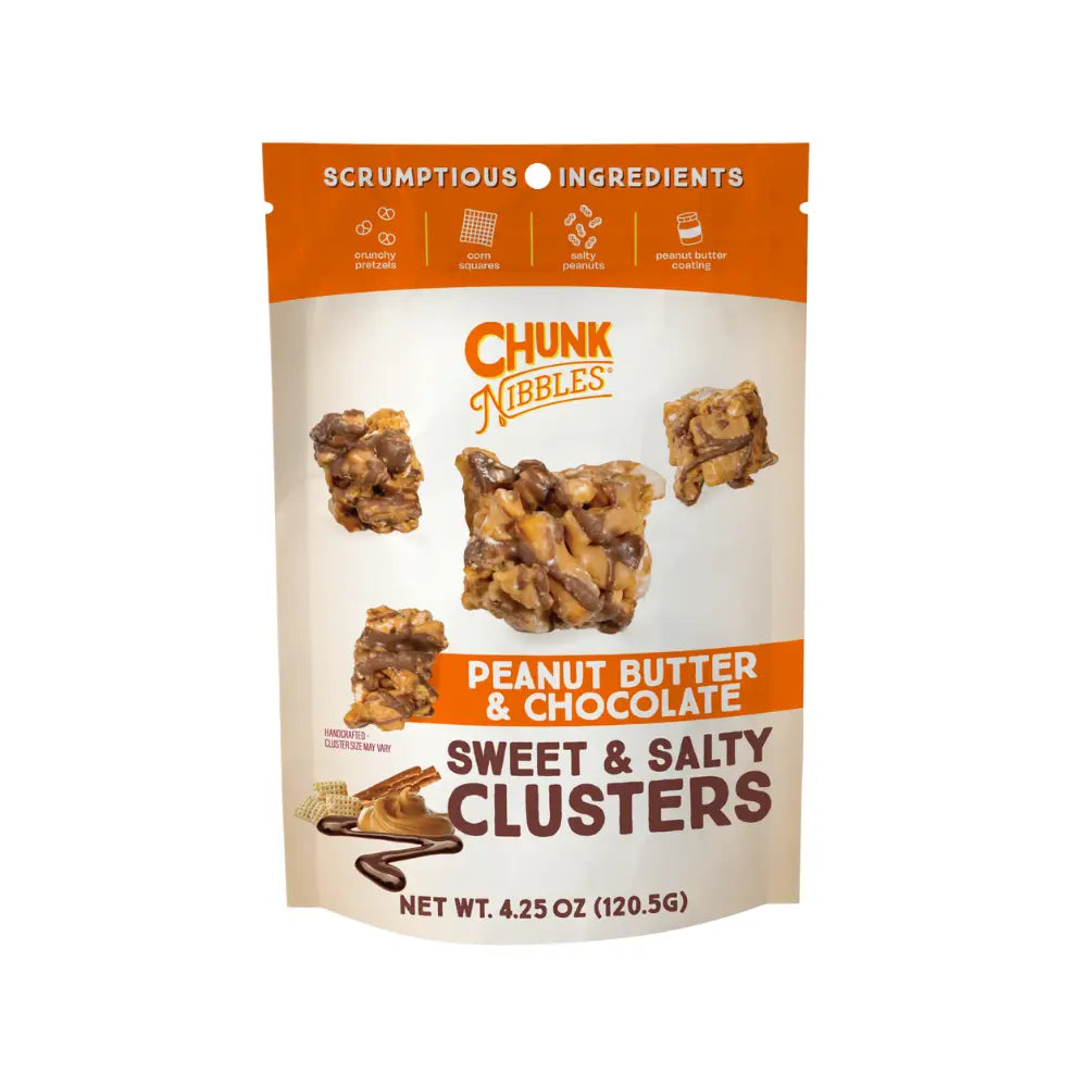 Chunk Nibbles Pouch-Peanut Butter Chocolate Chunk