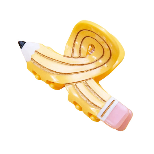 Cute Pencil Hair Claw Clip