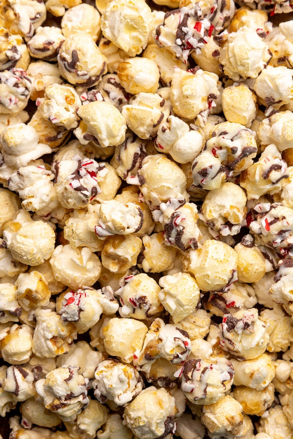 Poppy Popcorn- Peppermint Bark