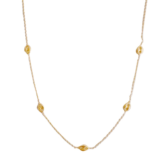 Petite Horsebit Station Necklace