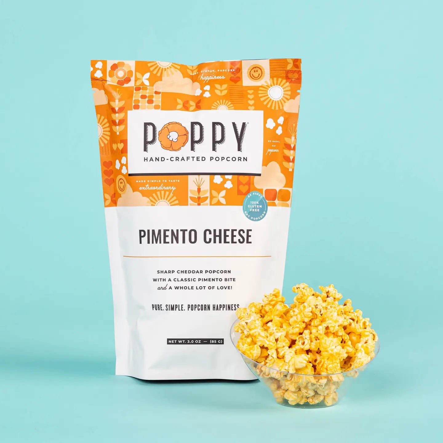 Poppy Popcorn- Pimento Cheese