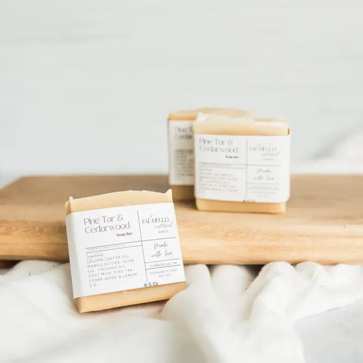 Pine Tar-Tallow Natural Soap