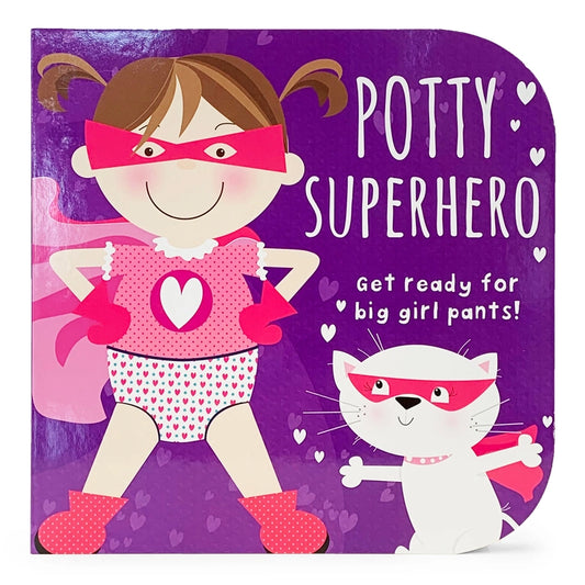 Potty Superhero Girl Book