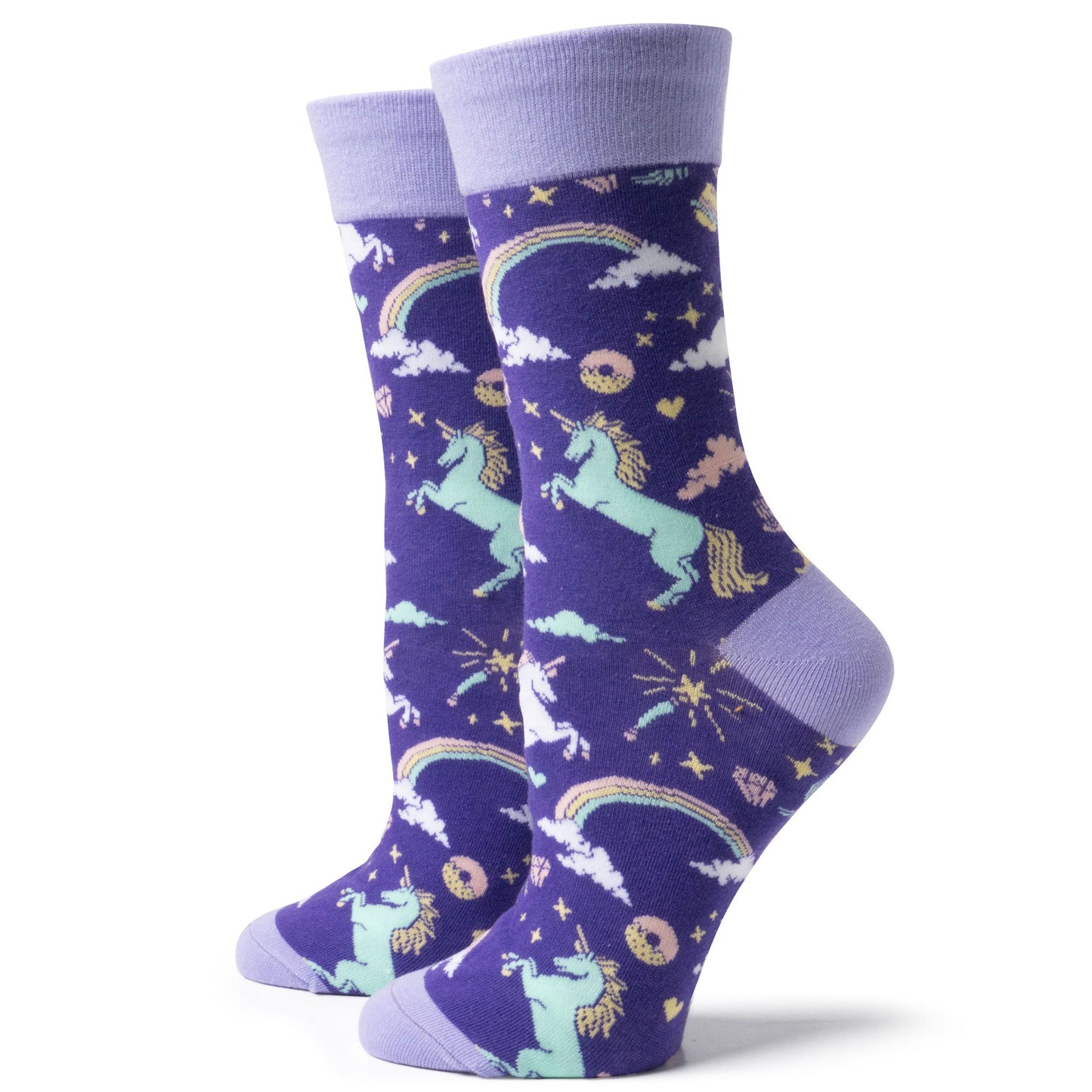 Funny Socks-Rainbow Rider