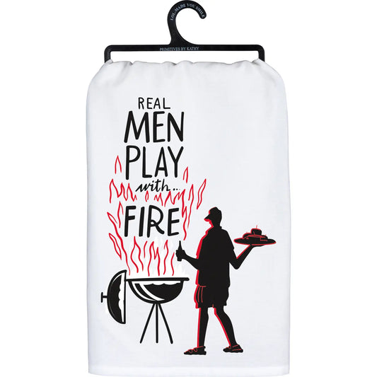 Kitchen Towel-Real Men