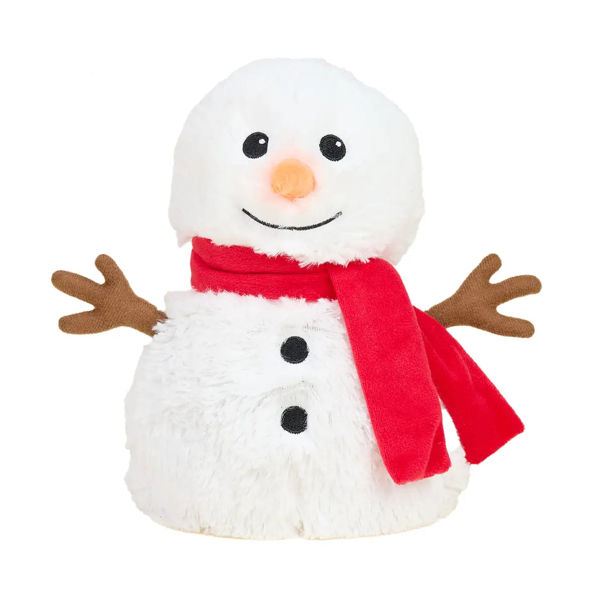 Warmies Red Scarf Snowman