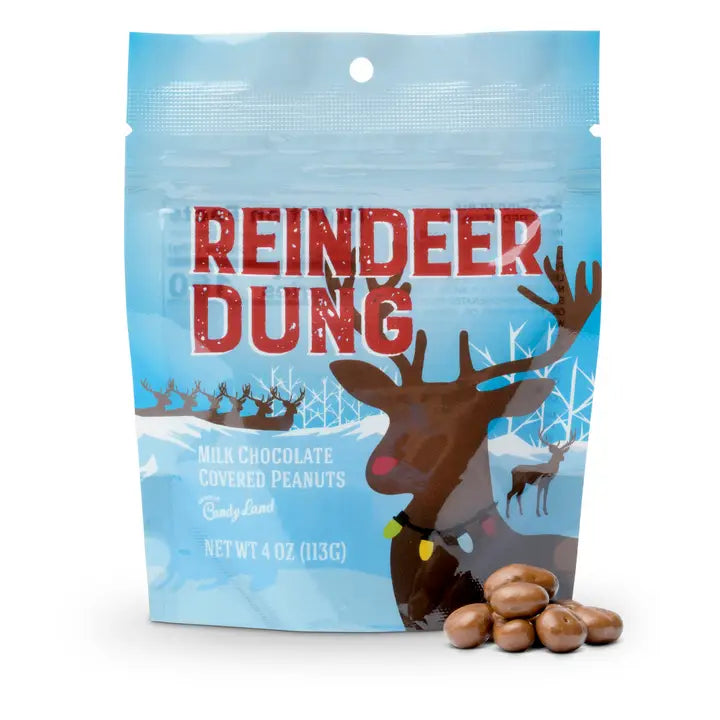 Reindeer Dung Chocolate Covered Peanuts