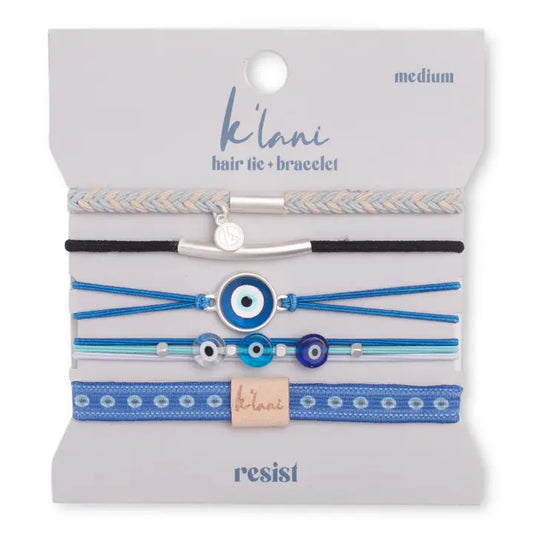 K'Lani Hair Tie Bracelet- Resist