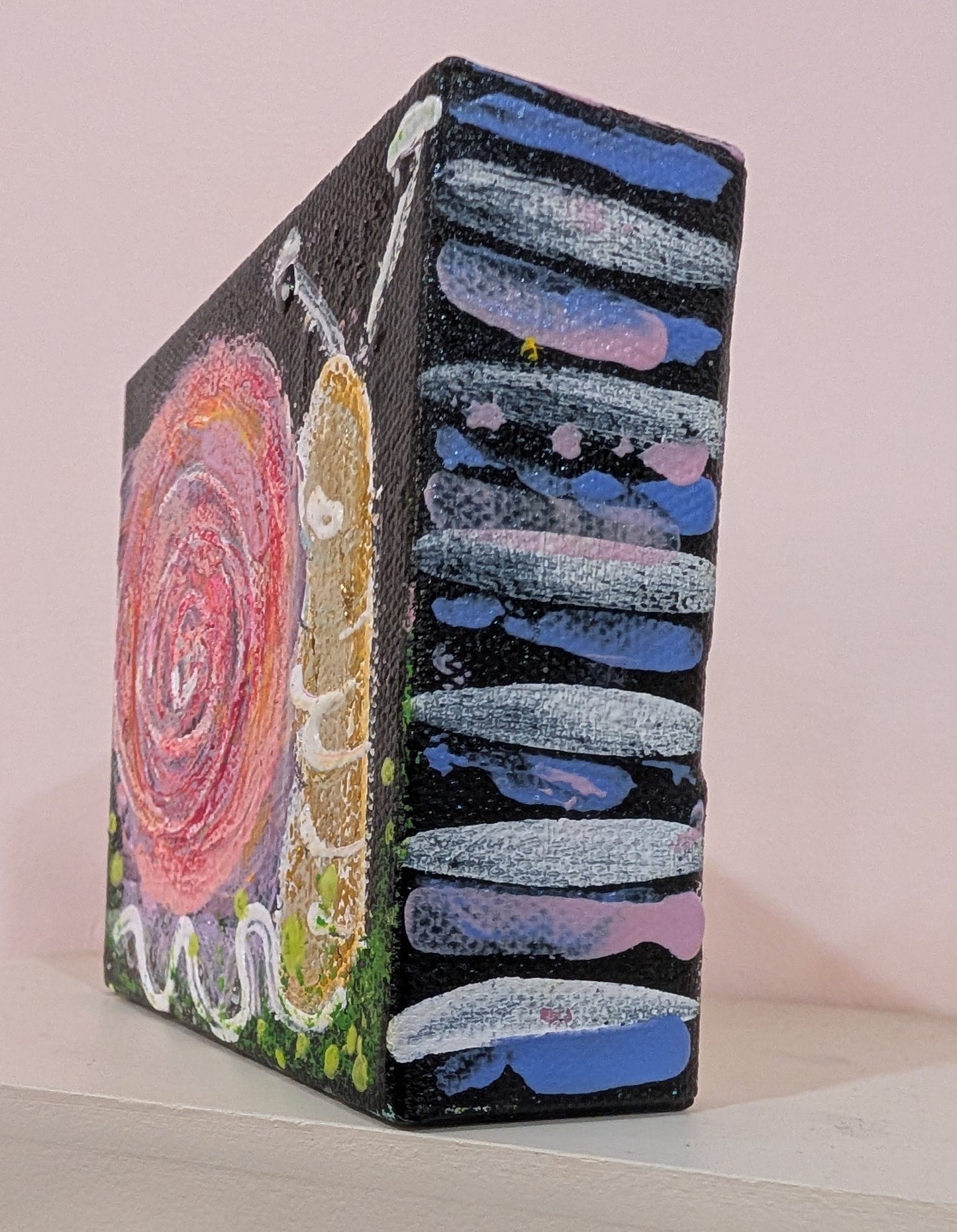 Slow and Steady-Snail Art by E. McD