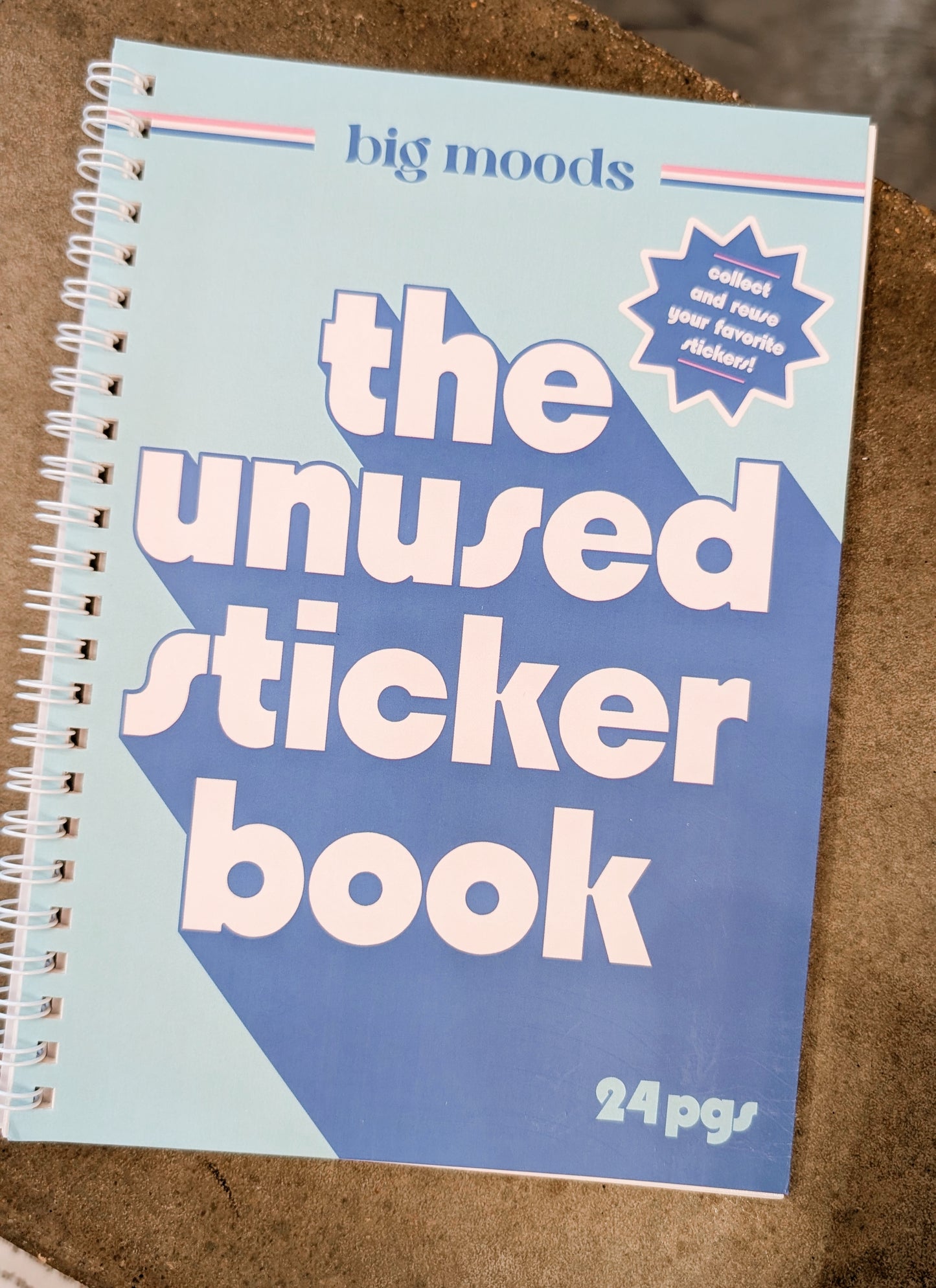 The Unused Sticker Book