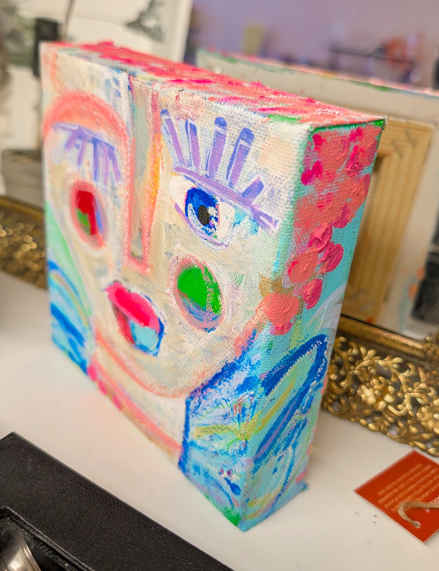 Art by E.McD-Swimming Cap Original Art