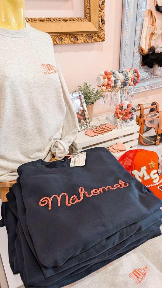 Mahomet Embroidered Crewneck