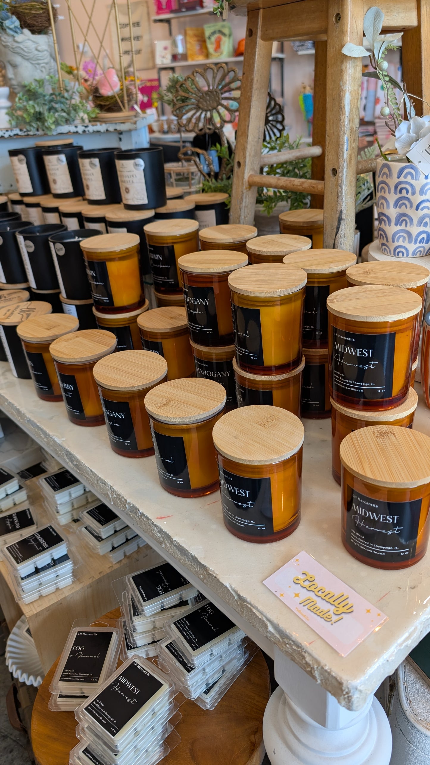 LH Mercantile Candle- Pumpkin and Bourbon