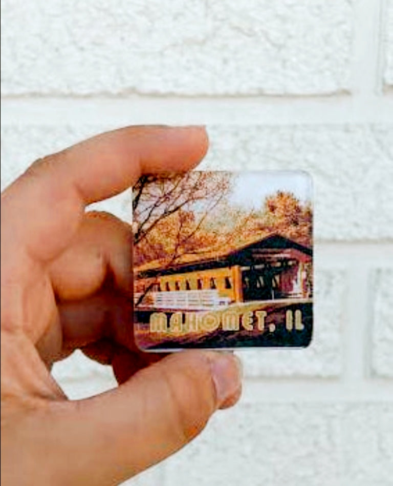 Mahomet Bridge Magnet