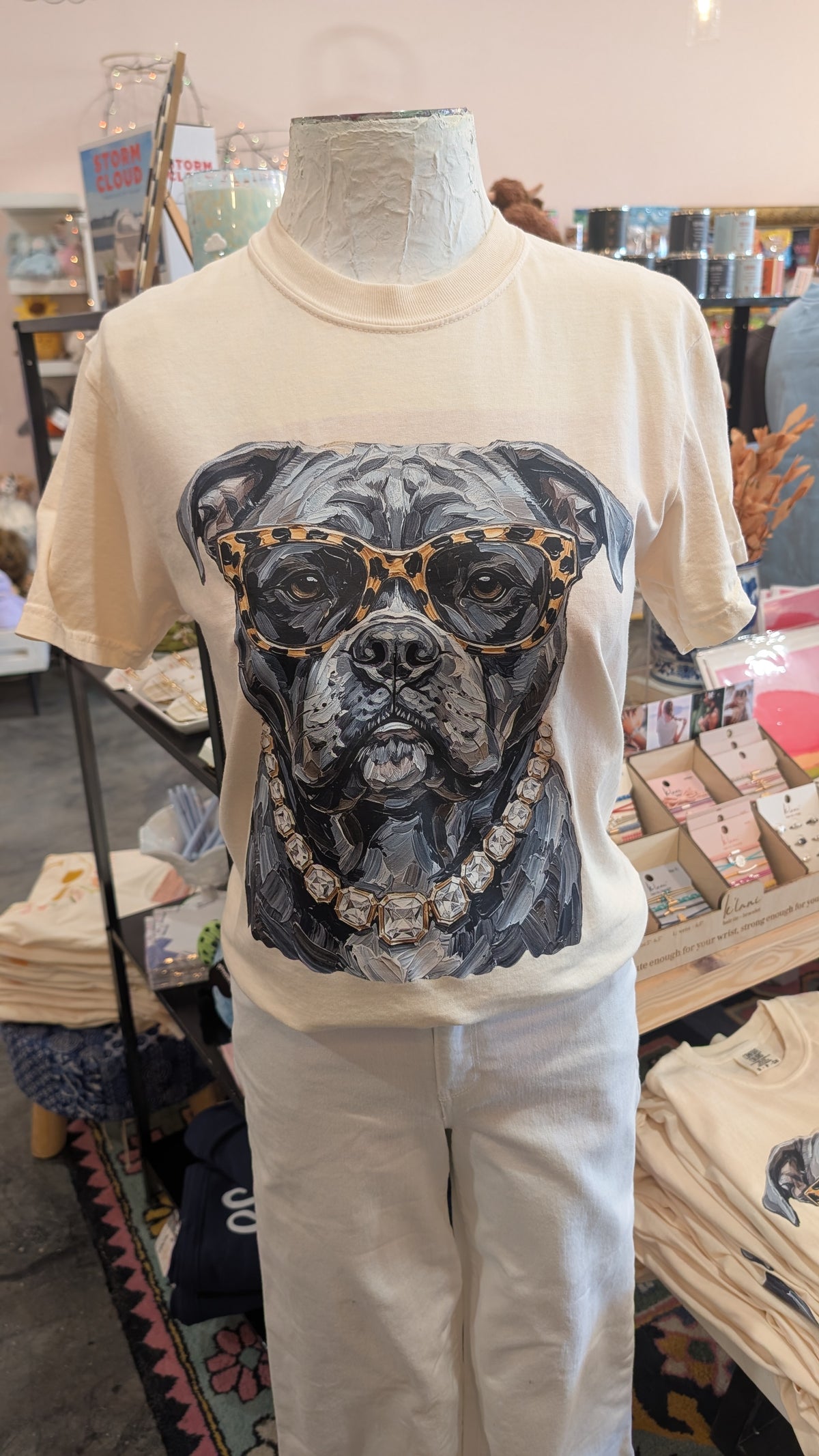 Glam Bulldog Tee