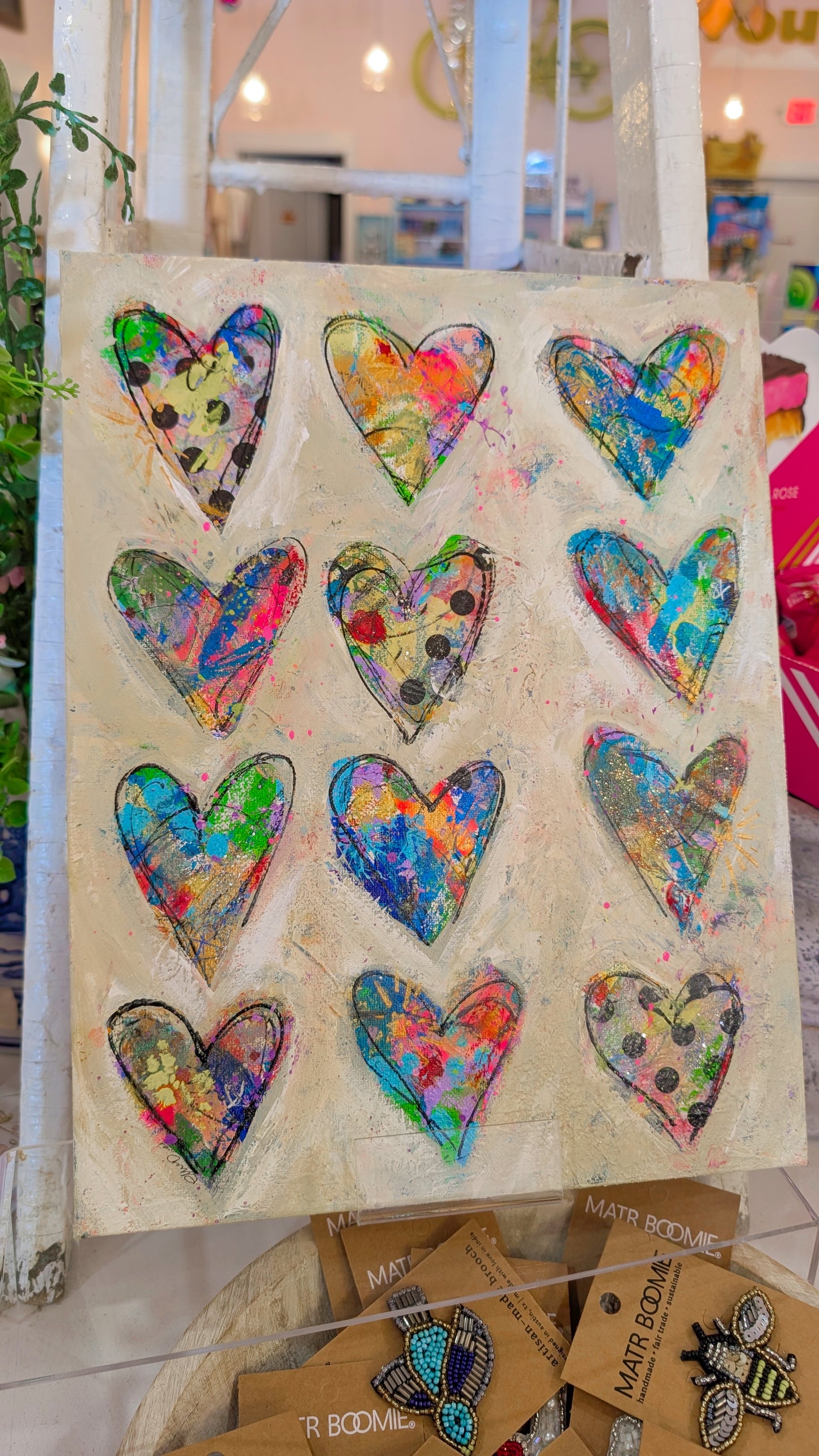 Graffiti Hearts -Art by E.McD