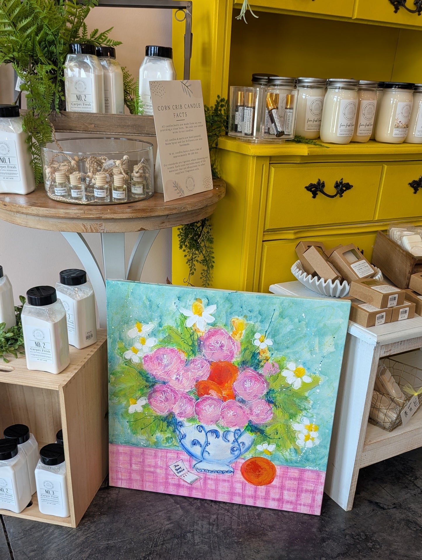 Art by E.McD- Ginger Jar with Poppies