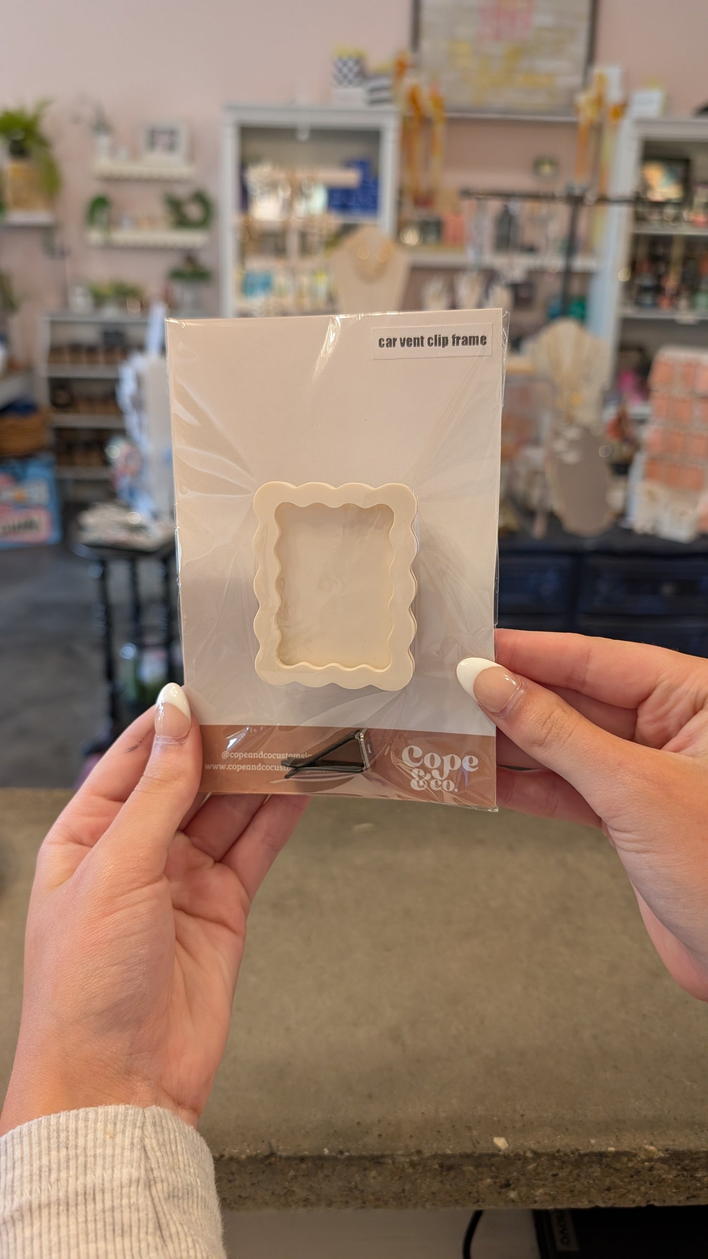 Car Vent Photo Frame