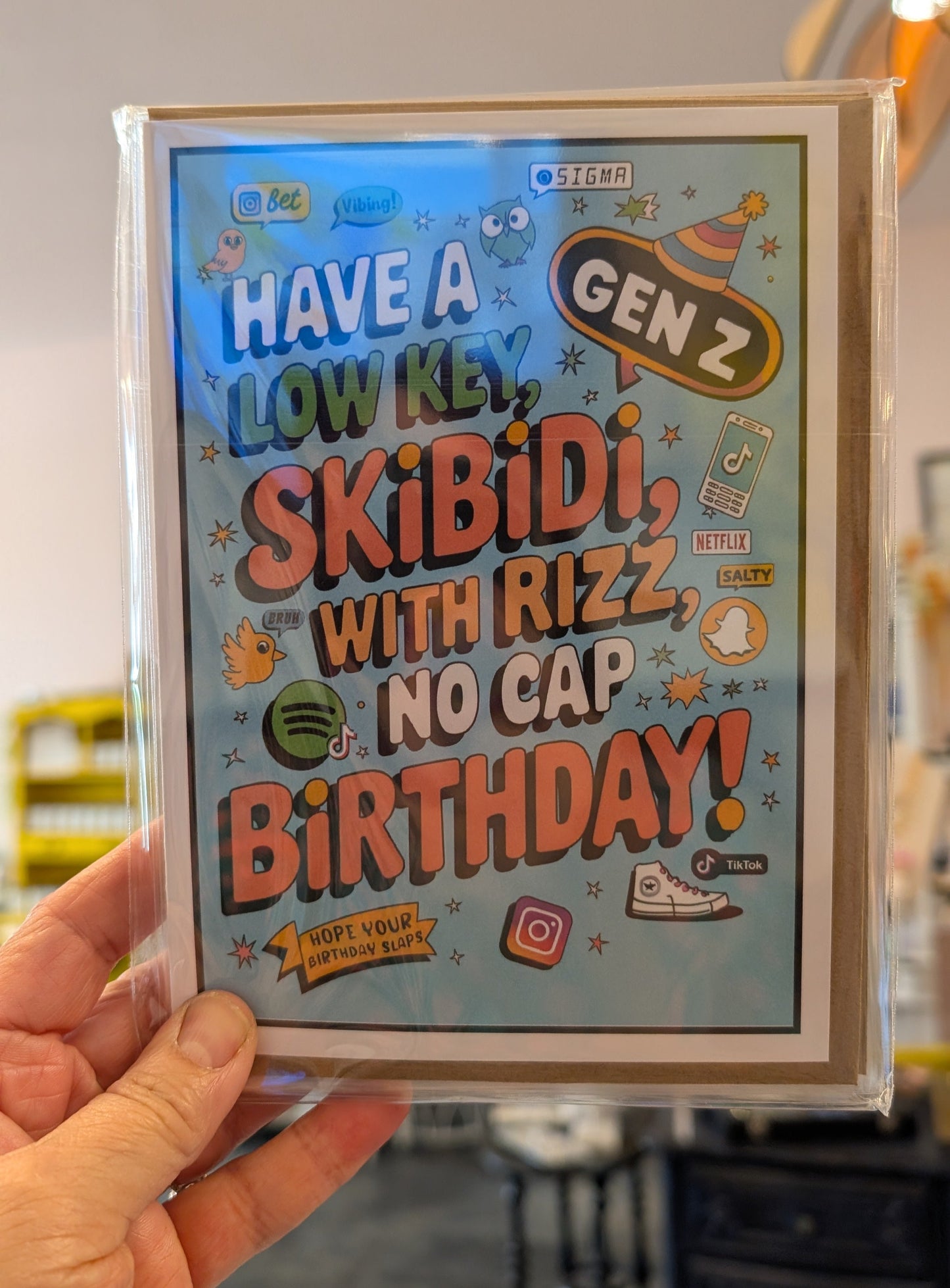 Low Key Skibidi with Rizz No Cap Birthday
