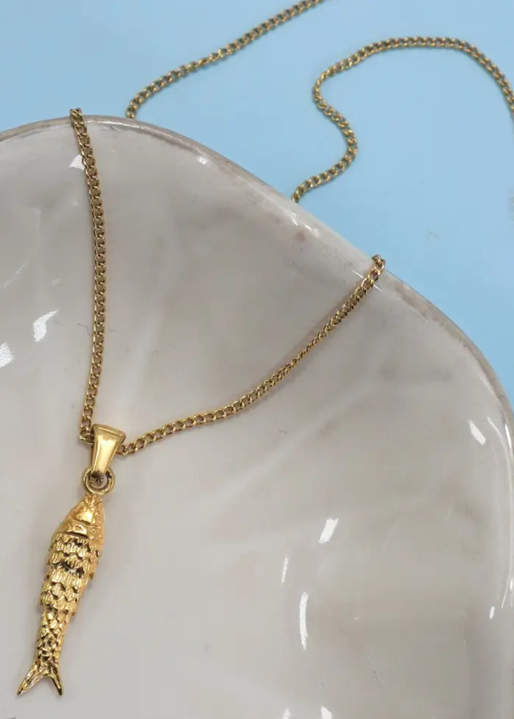 Fish Pendant Necklace