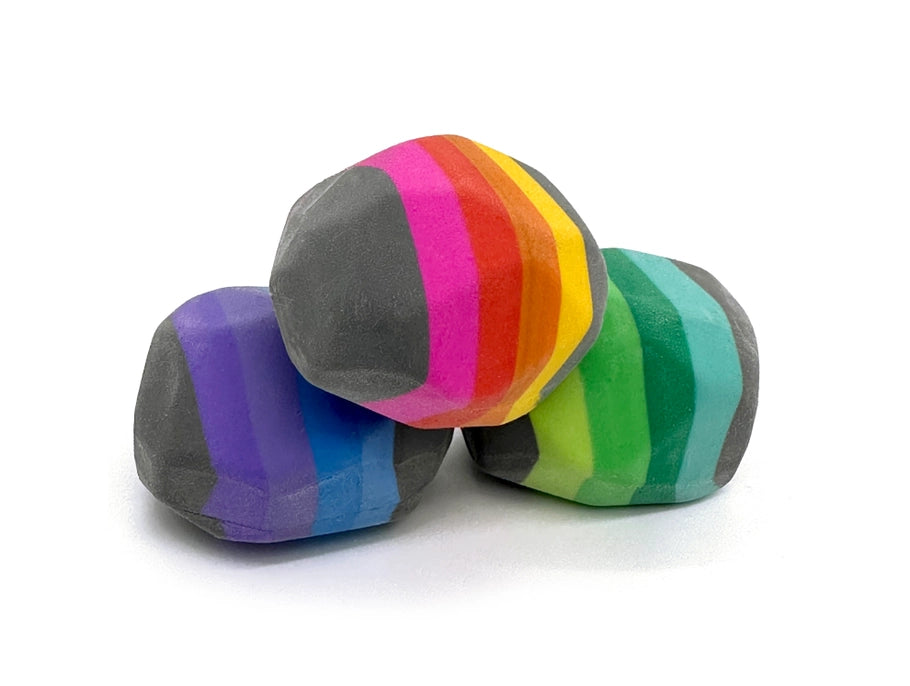Box Of Rocks Eraser Set