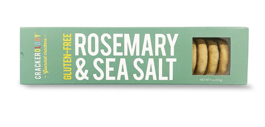 Gluten Free Rosemary & Sea Salt Crackers
