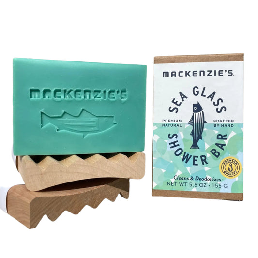 Sea Glass Shower Bar