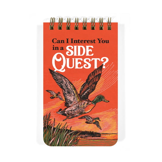 Spiral Memo Notebook-Side Quest