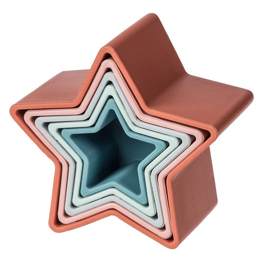 Simply Silicone Stacking Stars (boxed)
