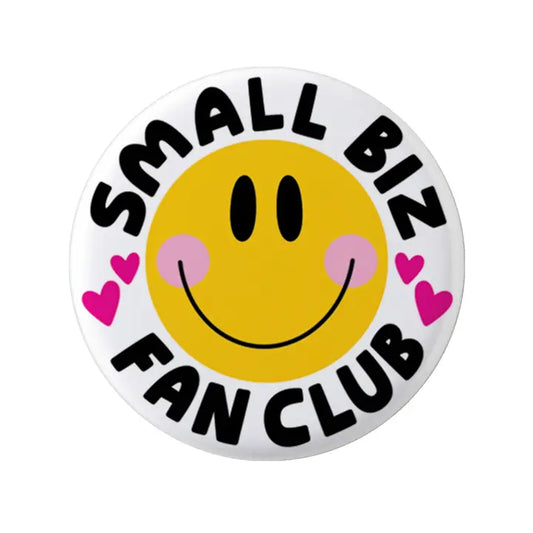 Small Biz Fan Club Pinback Button