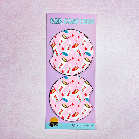 Car Coasters- Sonic Cherry Limeade