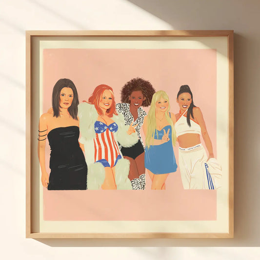 Spice Girls Art Print