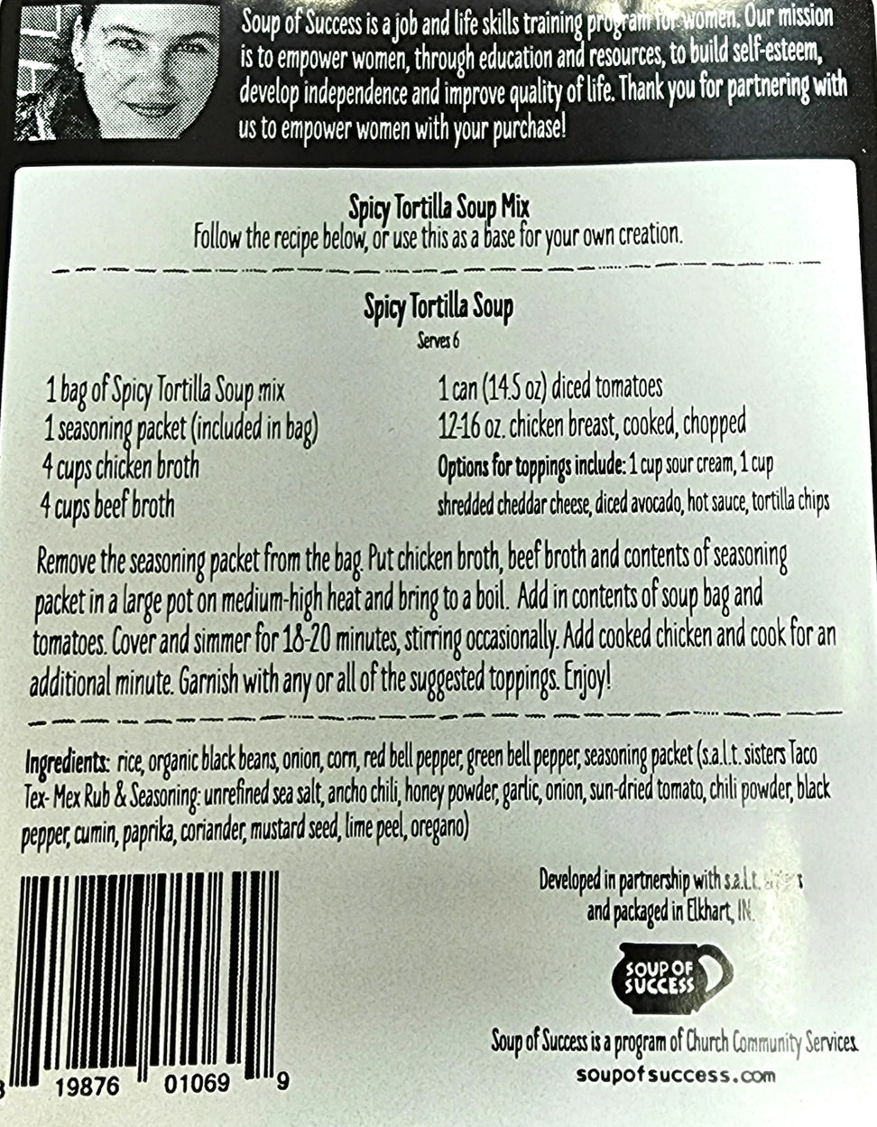 Spicy Tortilla Soup Mix