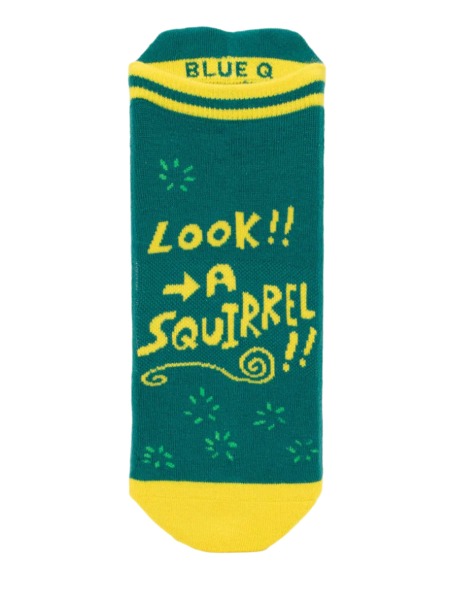 Look, A Squirrel Sneaker Socks