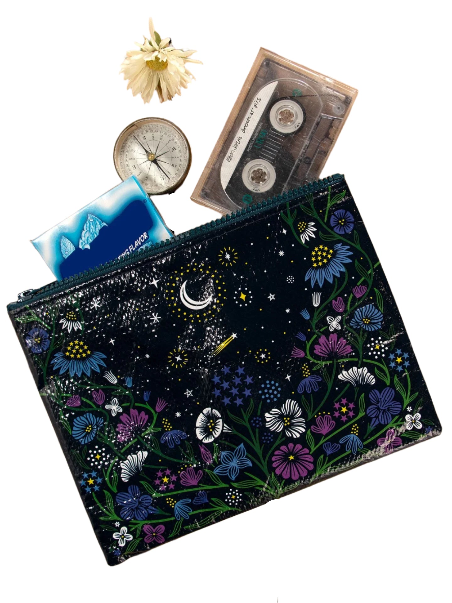Zipper Pouch- Starry Garden