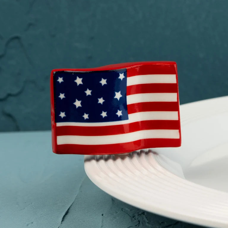 Nora Fleming Mini- Stars & Stripes