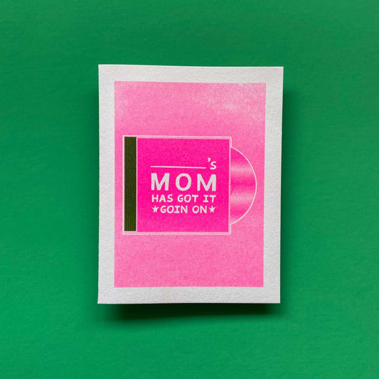 Stacy's Mom Risograph Card