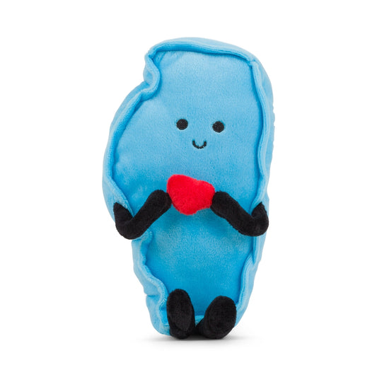 Illinois Plushie,Light Blue