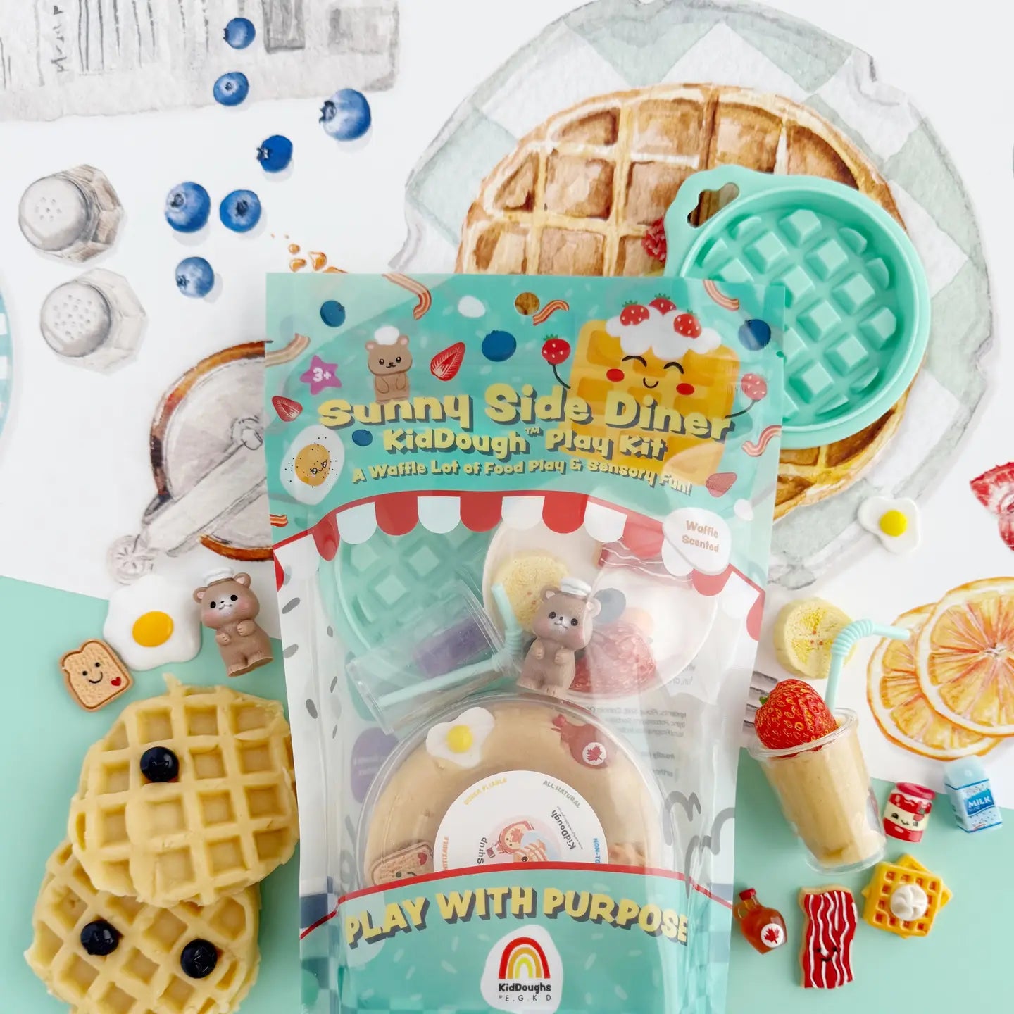 Sunny Side Diner KidDough Play Kit