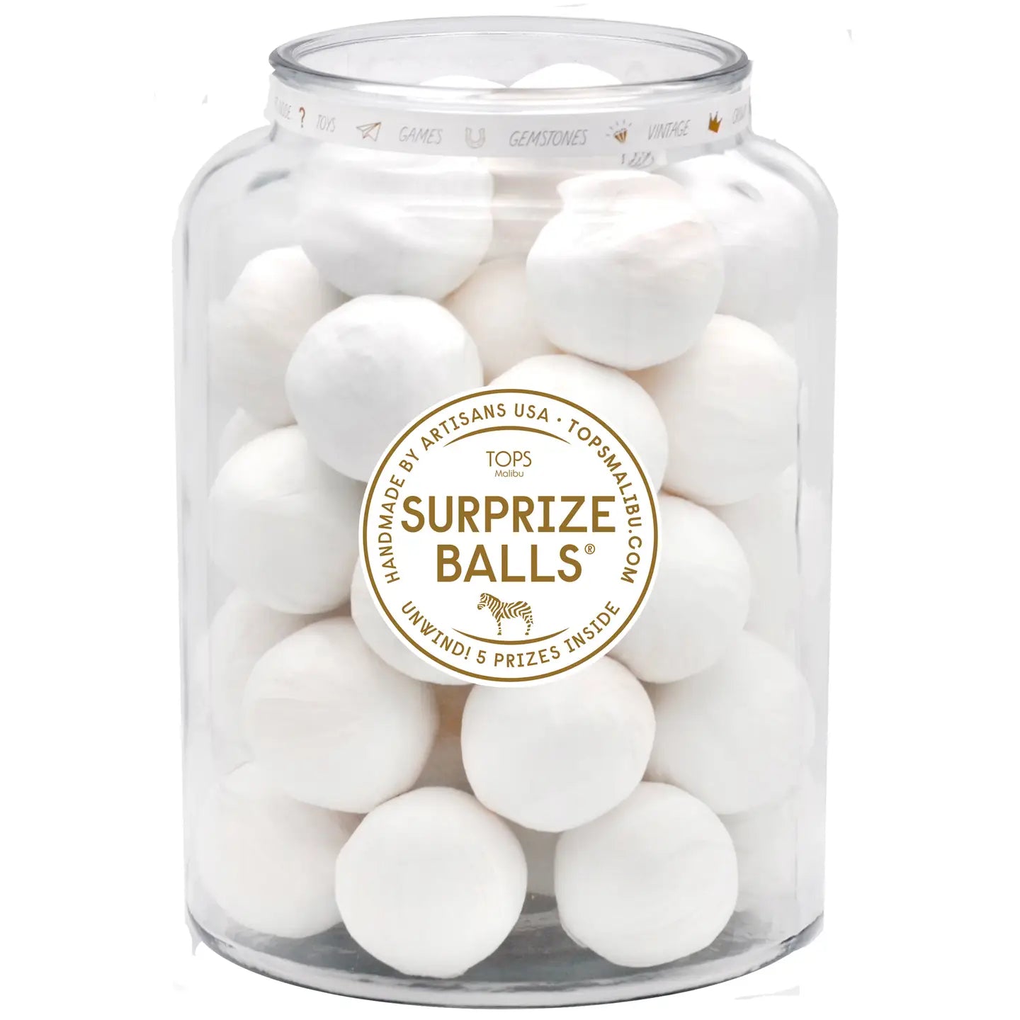 Surprise Ball-White Snowball