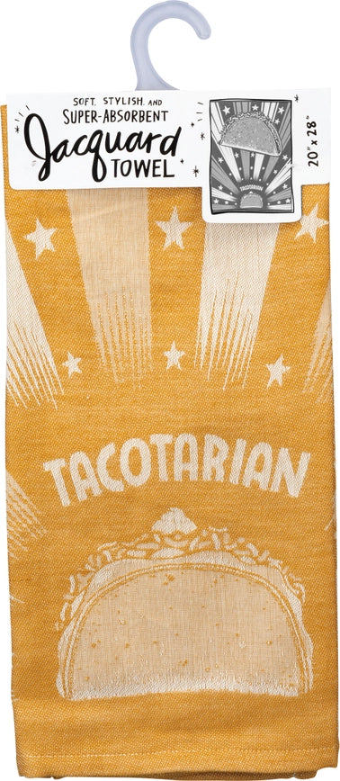 Jacquard Tea Towel-Tacotarian