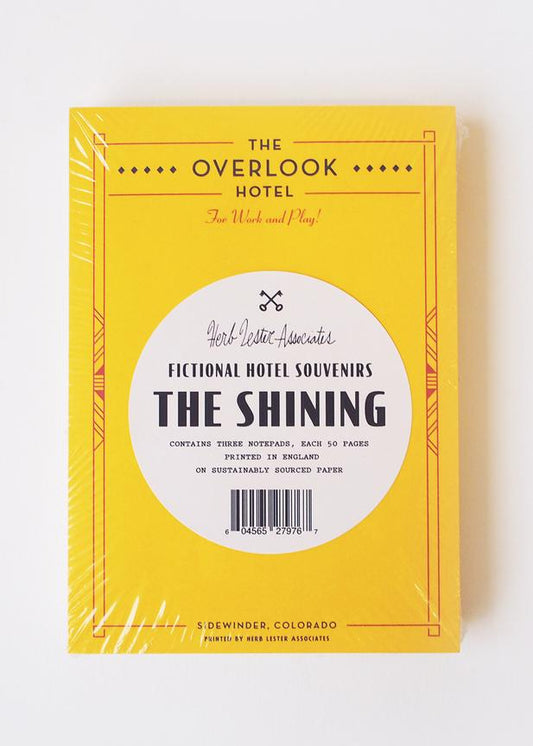 The Overlook Hotel Notepad Set