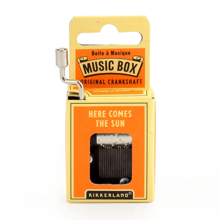 Crank Music Box- Here Comes the Sun