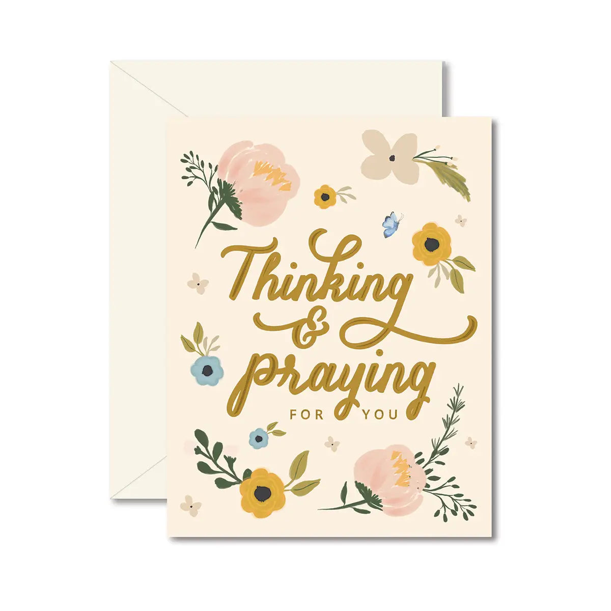 Thinking and Praying Card
