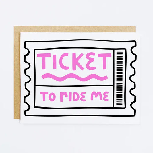 Ticket to Ride Me Card