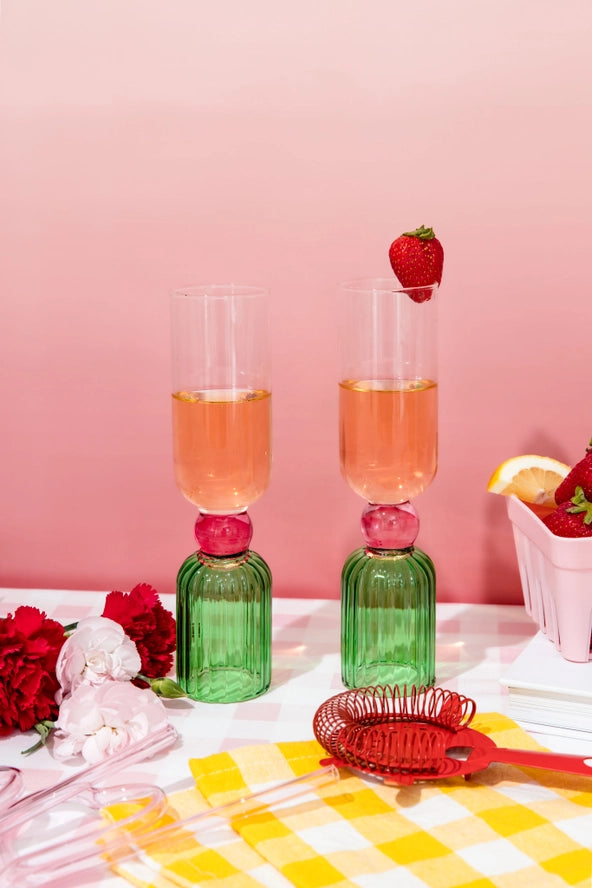 Tipsy Turvy Bar Glass Single