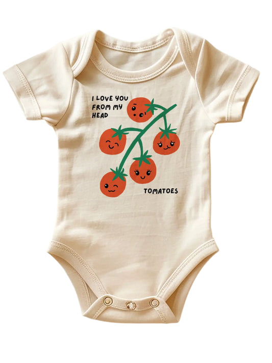 From My Head Tomatoes Onesie
