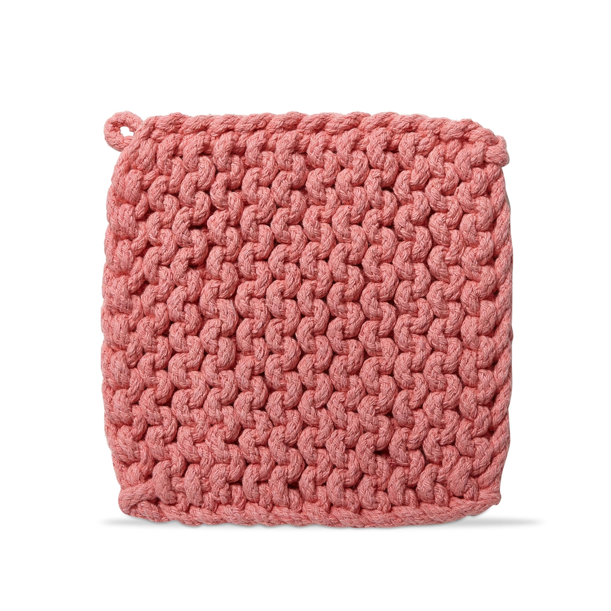 Crochet Trivet Potholder- Pink