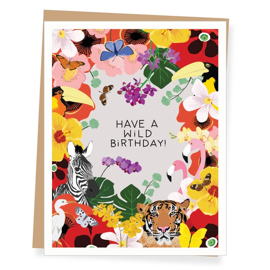 Tropical Birthday Card